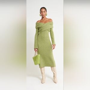 NWT Cult Gaia XL Zennie Knit Dress